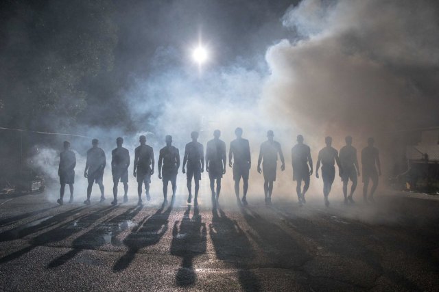 Comin in from the fog